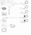 Controls Flywheel Governor Spring Diagram and Parts List for  Briggs and Stratton Engine